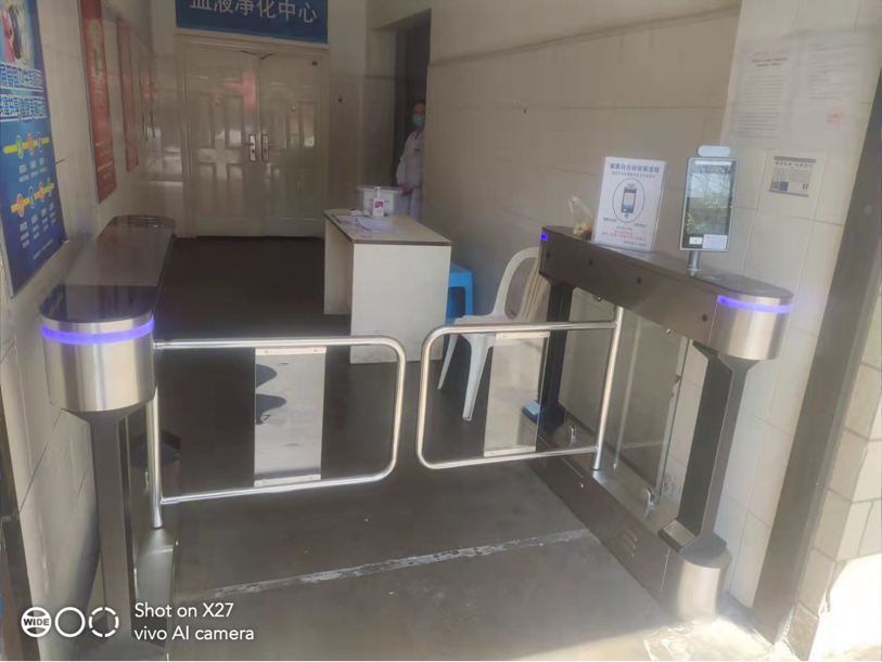 昆明市第三人民醫院（健康碼測溫擺閘(圖2)